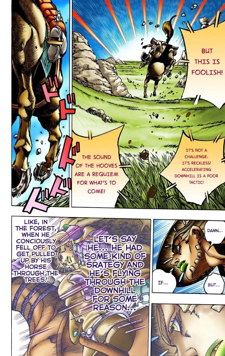 JoJo's Bizarre Adventure Steel Ball Run Colored Manga, chapter 9, page 13