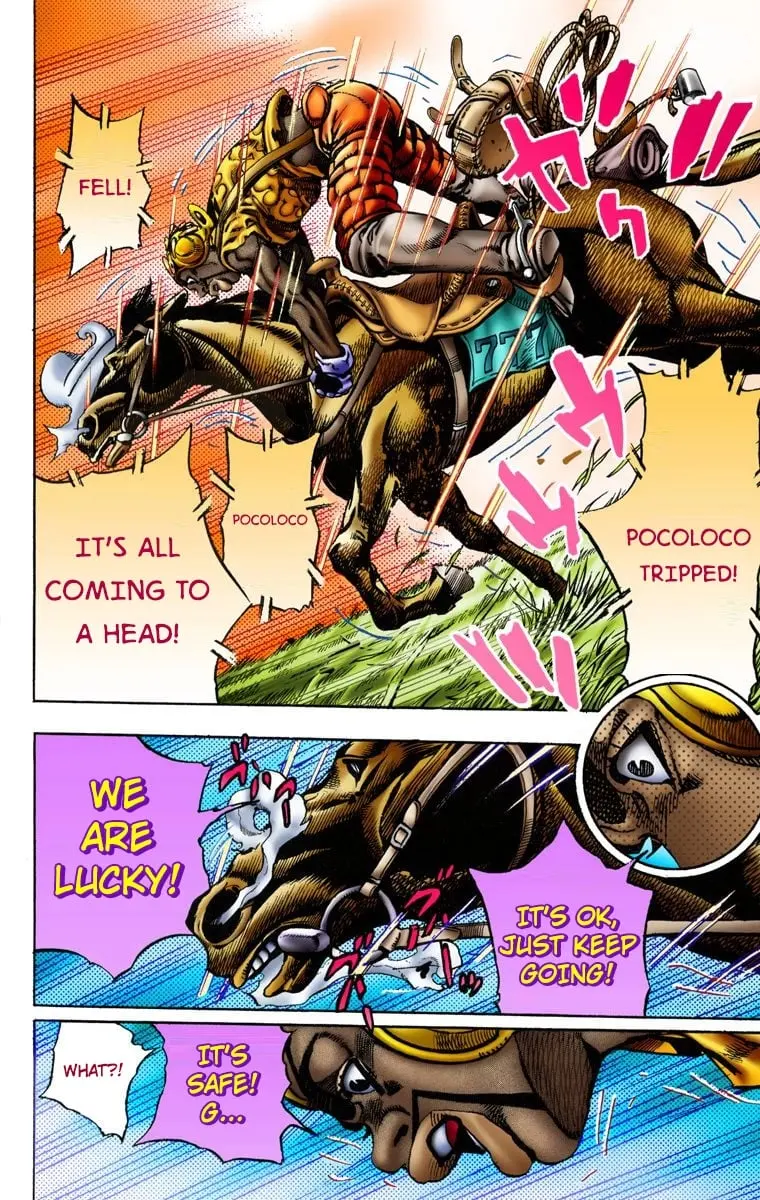 JoJo's Bizarre Adventure Steel Ball Run Colored Manga, chapter 9, page 16