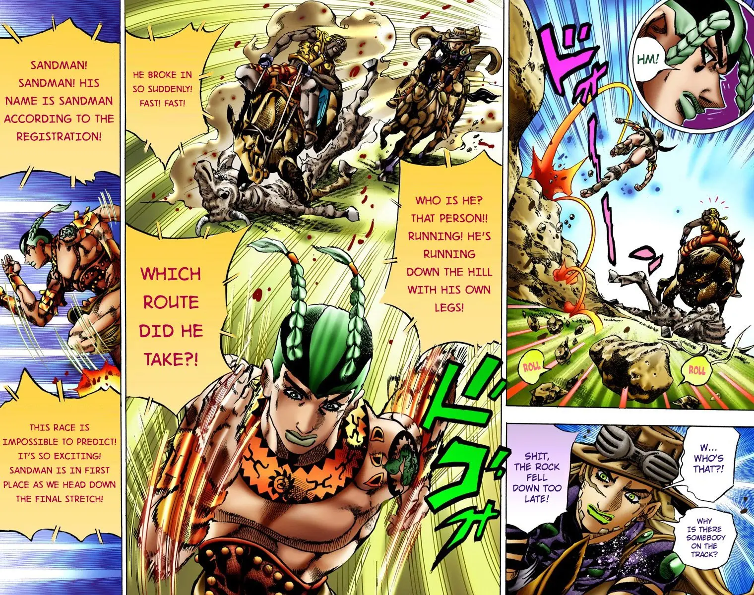 JoJo's Bizarre Adventure Steel Ball Run Colored Manga, chapter 9, page 26