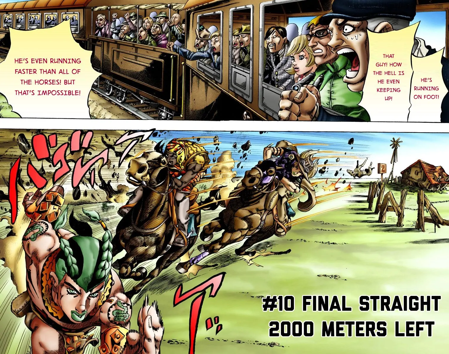 JoJo's Bizarre Adventure Steel Ball Run Colored Manga, chapter 10, page 2