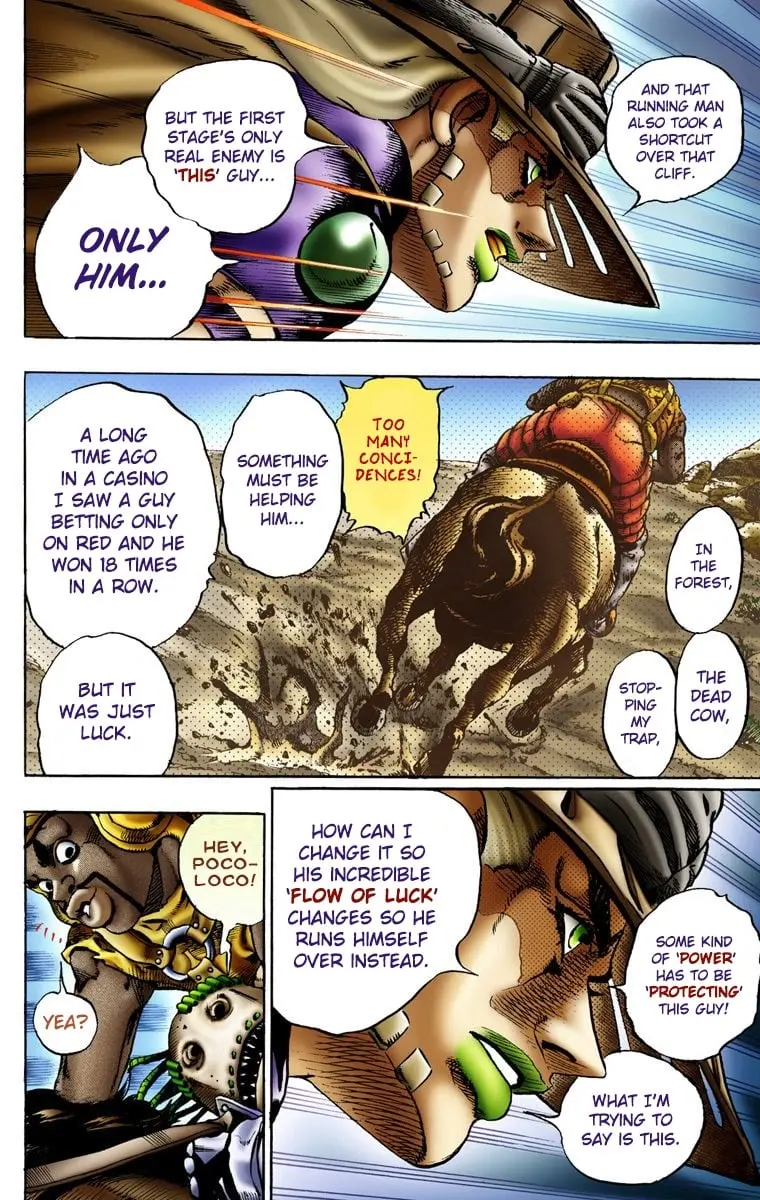 JoJo's Bizarre Adventure Steel Ball Run Colored Manga, chapter 10, page 11