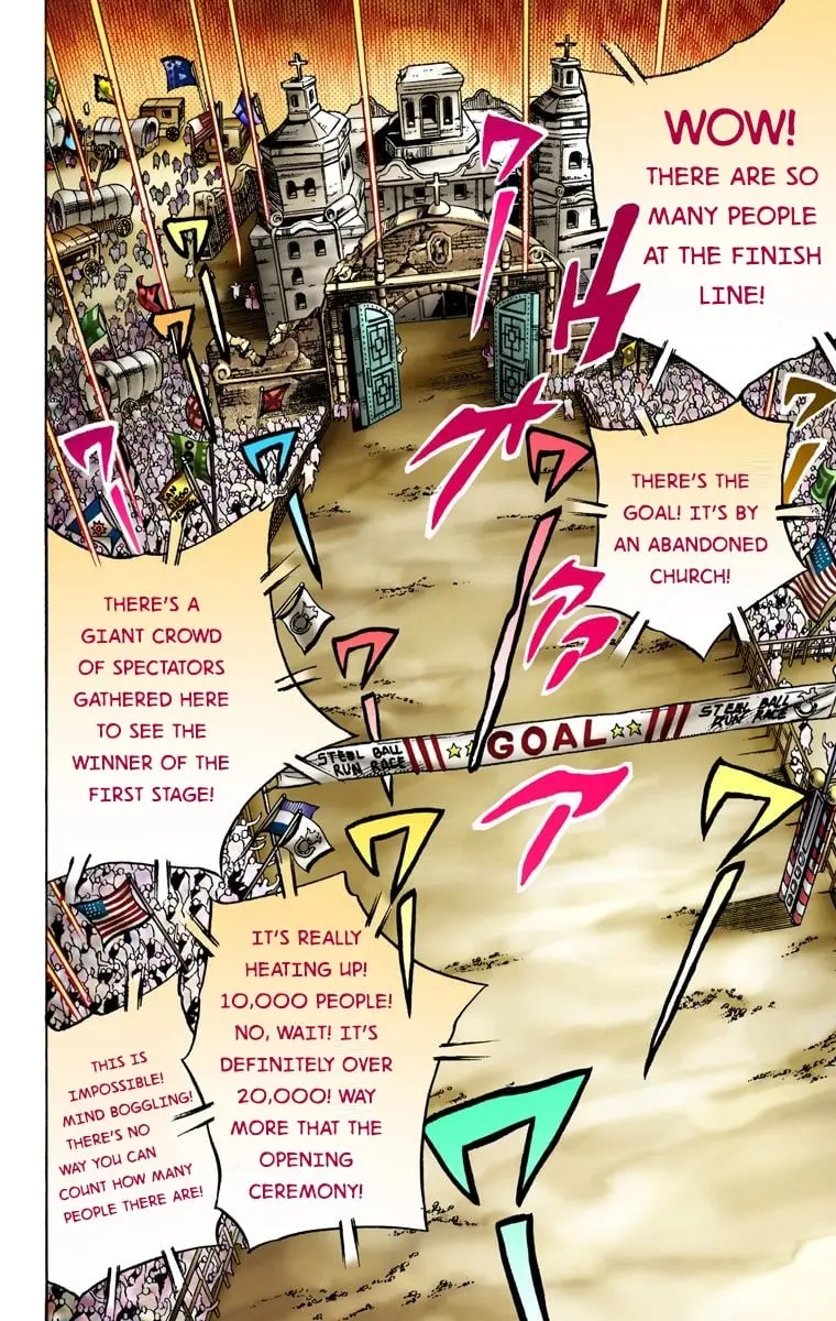 JoJo's Bizarre Adventure Steel Ball Run Colored Manga, chapter 10, page 15