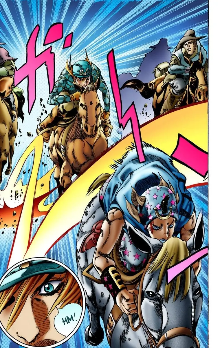 JoJo's Bizarre Adventure Steel Ball Run Colored Manga, chapter 10, page 23