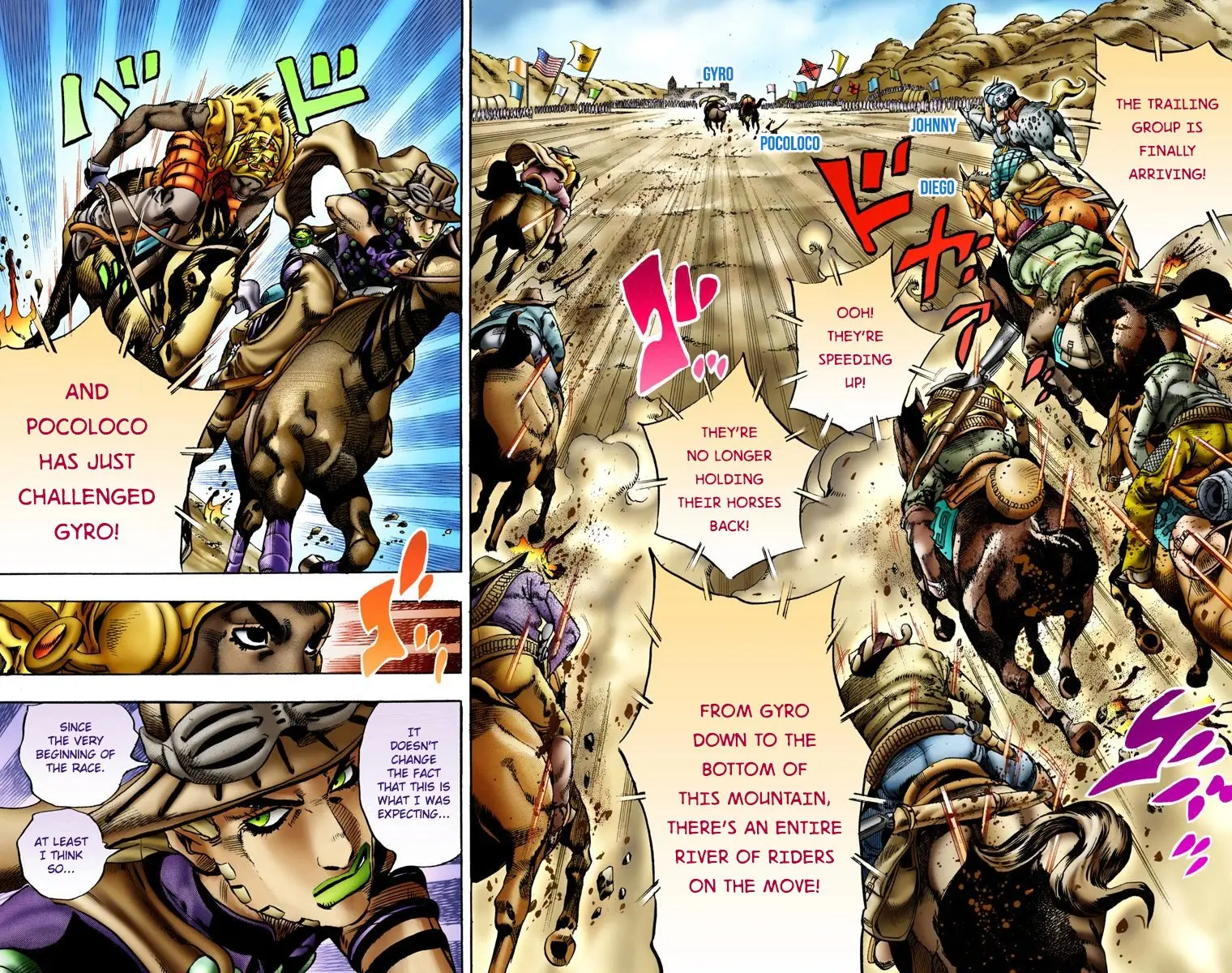 JoJo's Bizarre Adventure Steel Ball Run Colored Manga, chapter 10, page 24