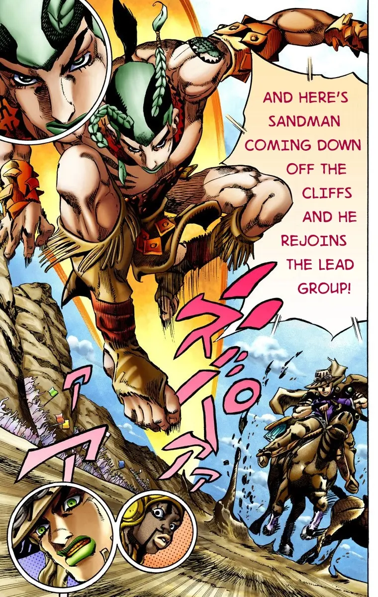 JoJo's Bizarre Adventure Steel Ball Run Colored Manga, chapter 11, page 10