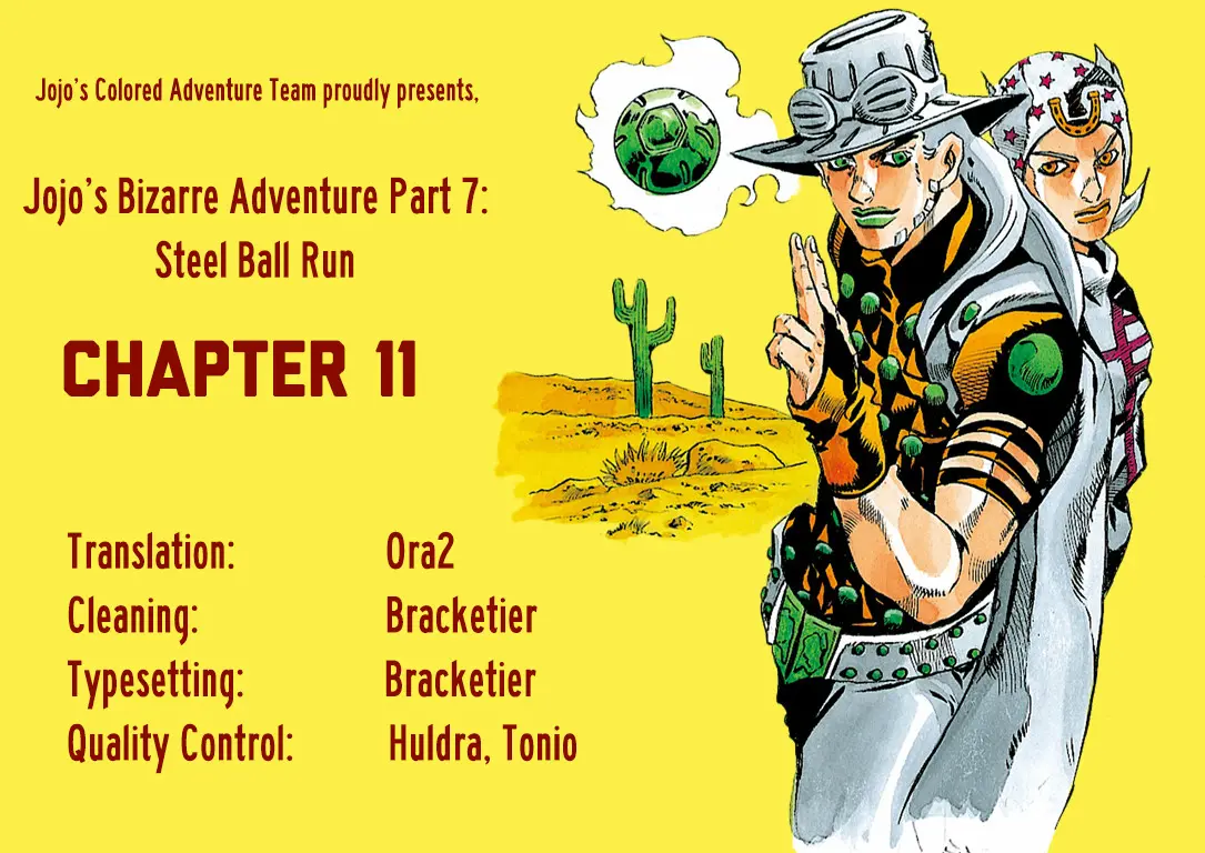 JoJo's Bizarre Adventure Steel Ball Run Colored Manga, chapter 11, page 24