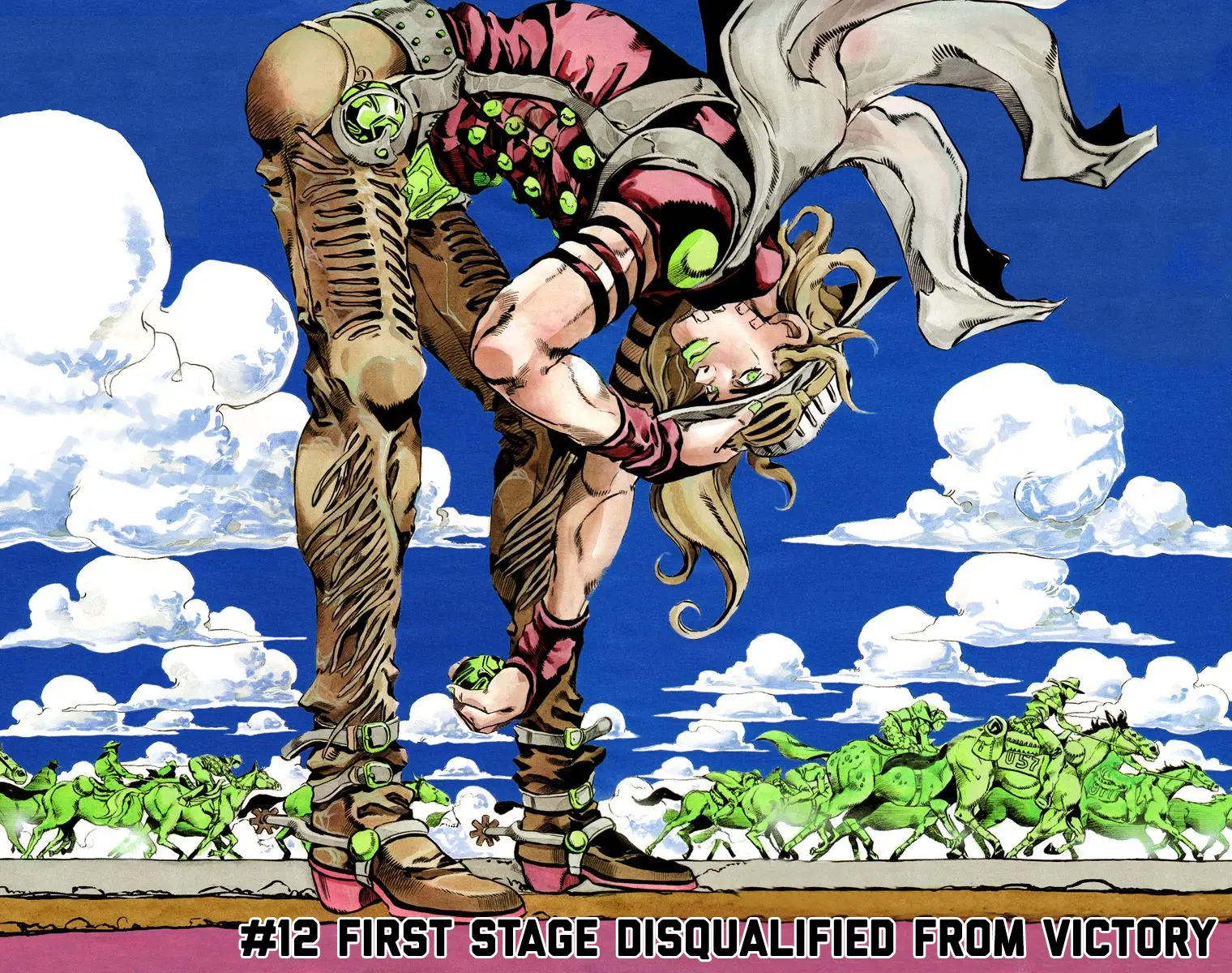 JoJo's Bizarre Adventure Steel Ball Run Colored Manga, chapter 12, page 4