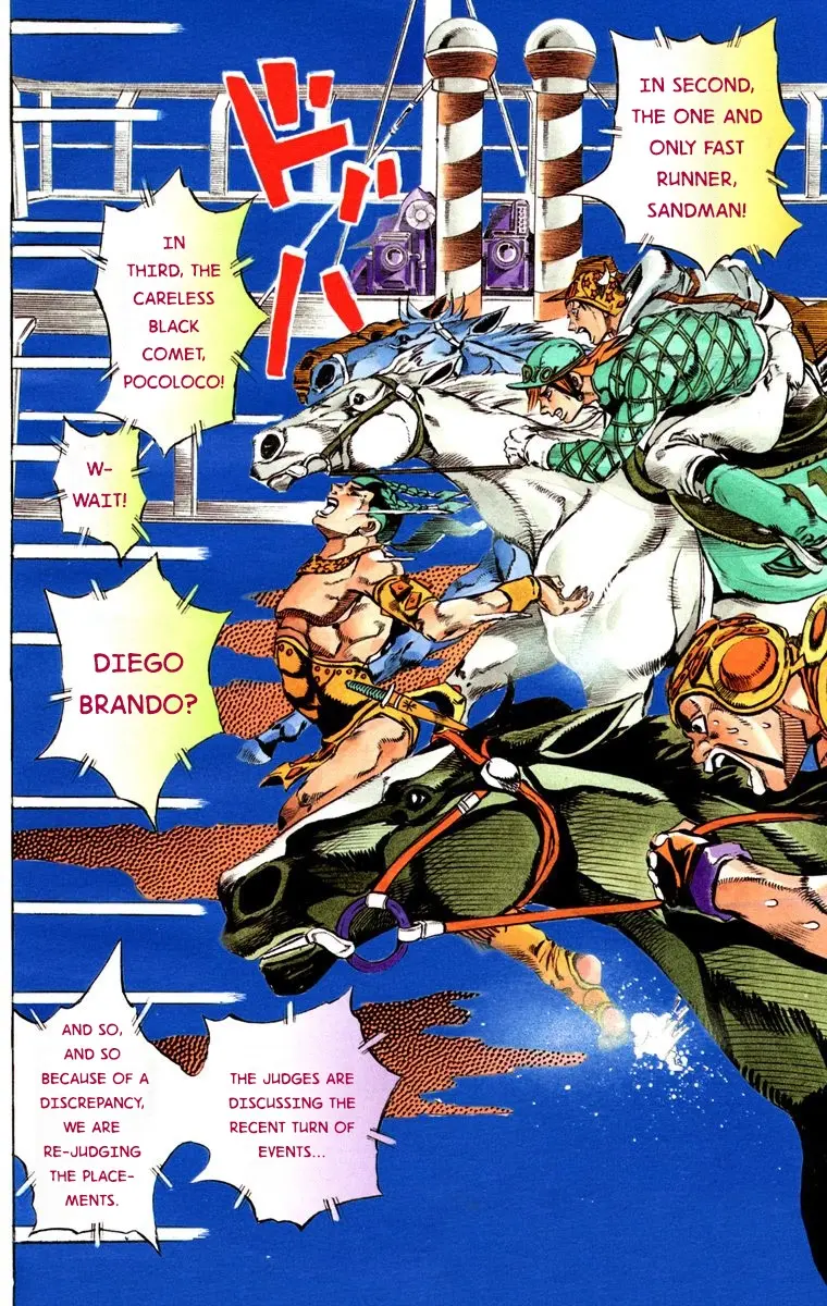 JoJo's Bizarre Adventure Steel Ball Run Colored Manga, chapter 12, page 5