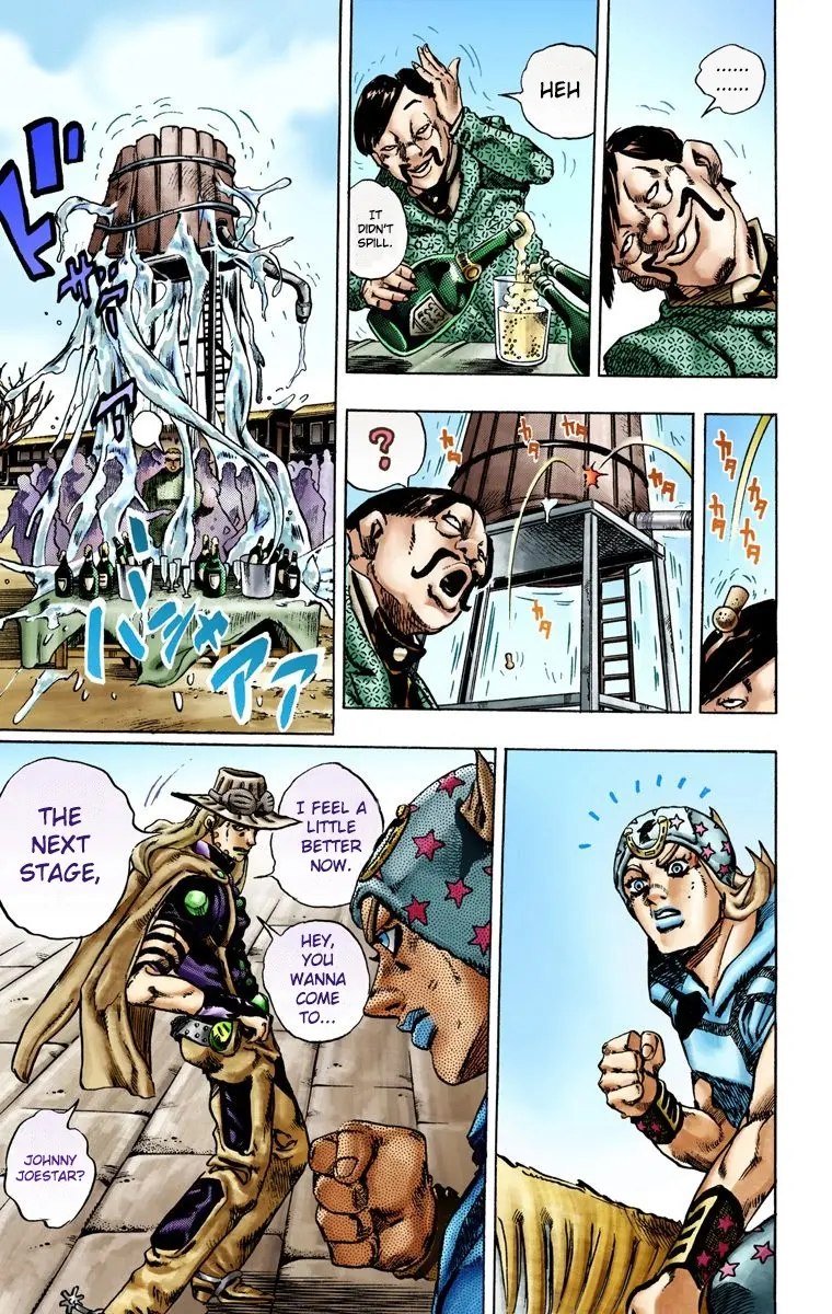 JoJo's Bizarre Adventure Steel Ball Run Colored Manga, chapter 12, page 22