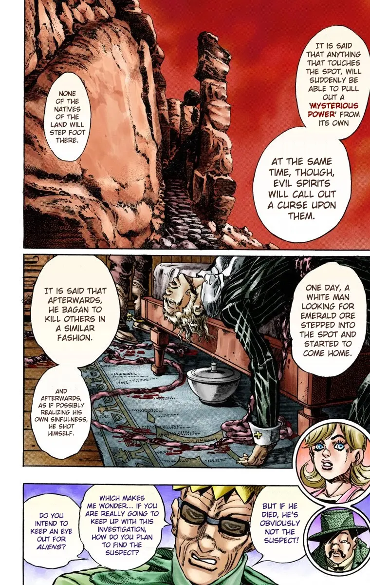 JoJo's Bizarre Adventure Steel Ball Run Colored Manga, chapter 13, page 10