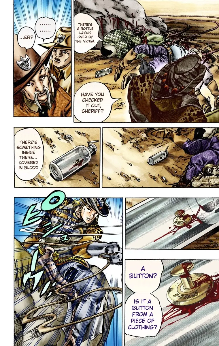 JoJo's Bizarre Adventure Steel Ball Run Colored Manga, chapter 13, page 12