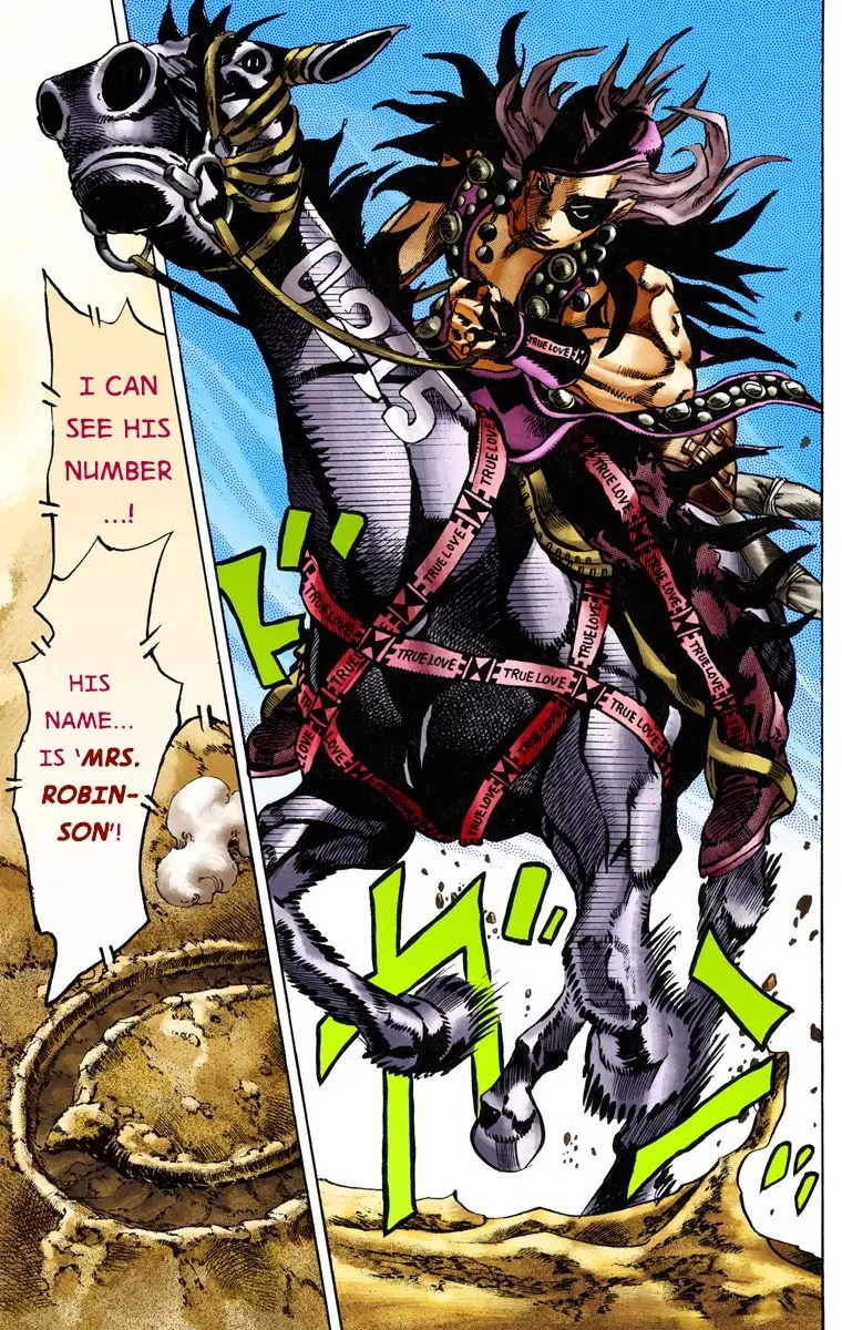 JoJo's Bizarre Adventure Steel Ball Run Colored Manga, chapter 13, page 28