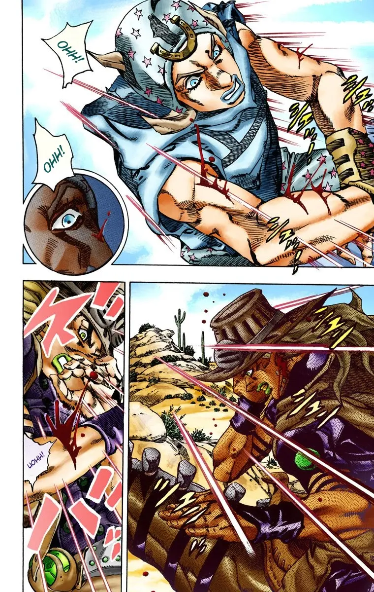 JoJo's Bizarre Adventure Steel Ball Run Colored Manga, chapter 14, page 9