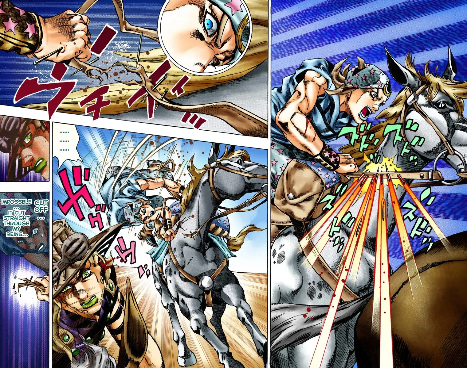 JoJo's Bizarre Adventure Steel Ball Run Colored Manga, chapter 14, page 15