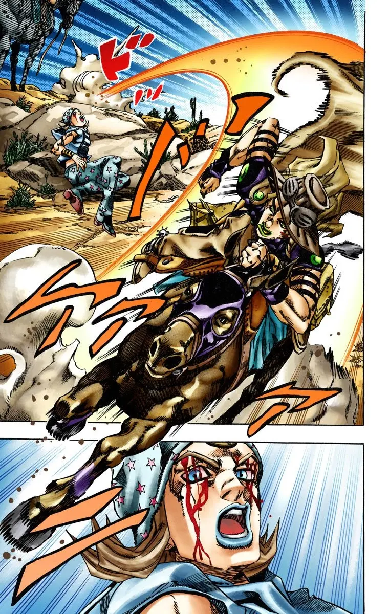 JoJo's Bizarre Adventure Steel Ball Run Colored Manga, chapter 14, page 21