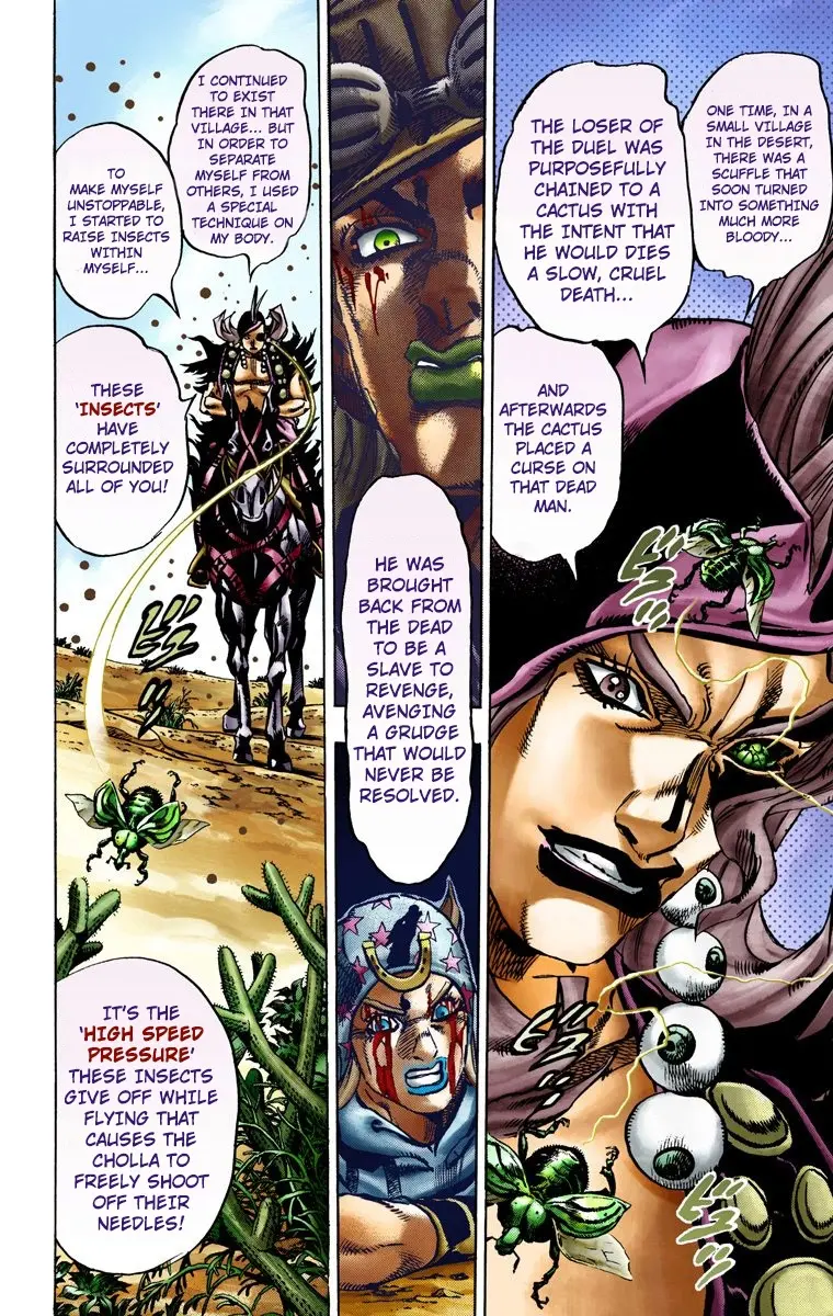 JoJo's Bizarre Adventure Steel Ball Run Colored Manga, chapter 14, page 25