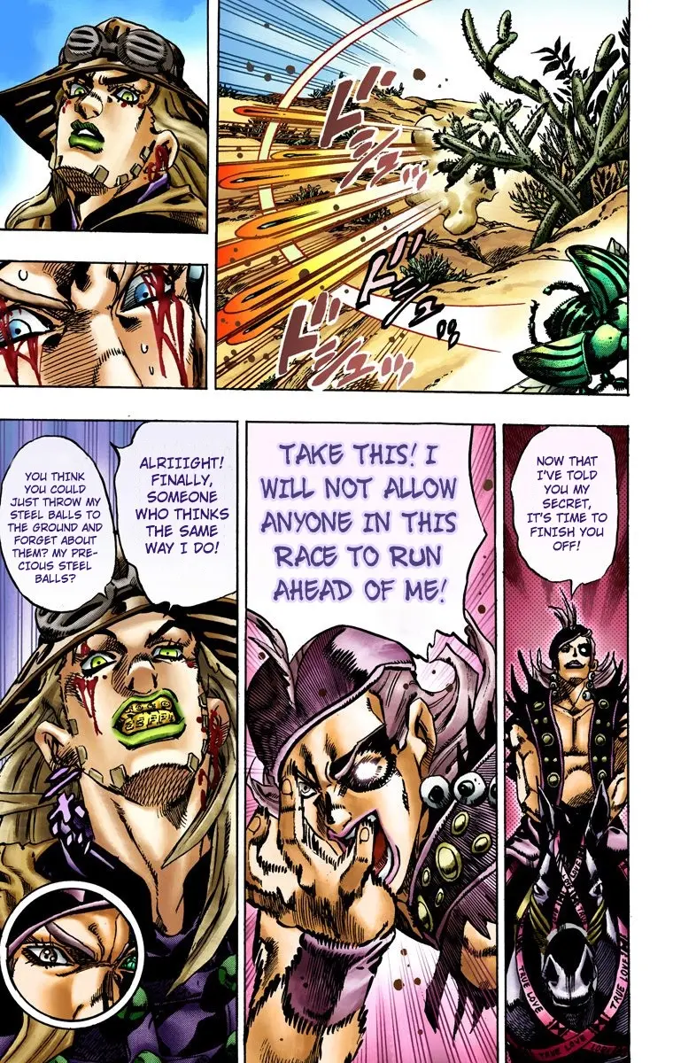 JoJo's Bizarre Adventure Steel Ball Run Colored Manga, chapter 14, page 26