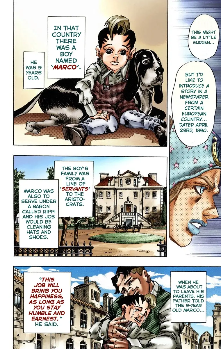 JoJo's Bizarre Adventure Steel Ball Run Colored Manga, chapter 15, page 3