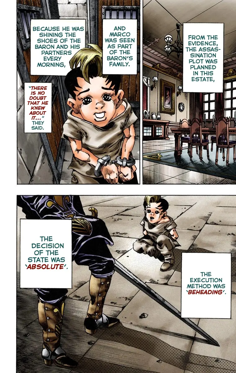 JoJo's Bizarre Adventure Steel Ball Run Colored Manga, chapter 15, page 5