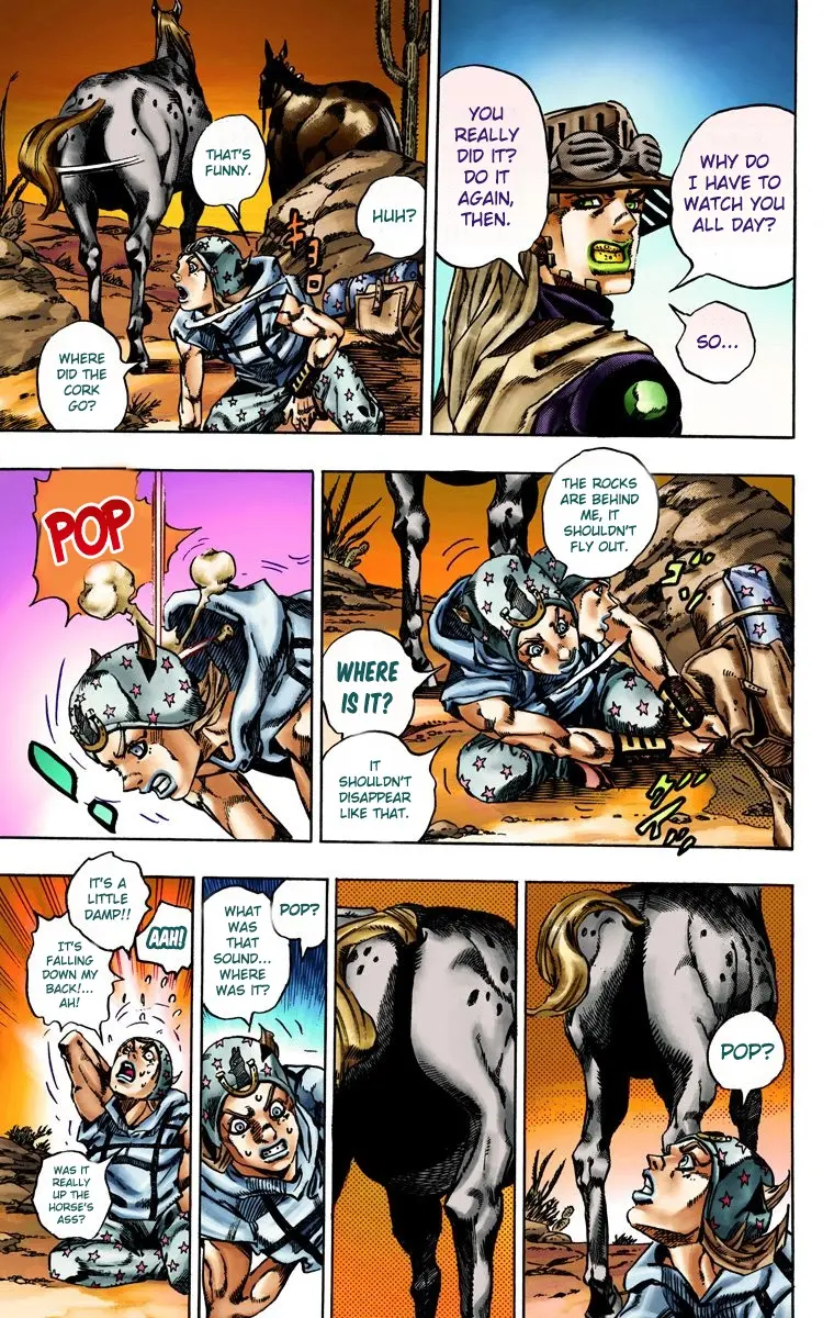 JoJo's Bizarre Adventure Steel Ball Run Colored Manga, chapter 15, page 8