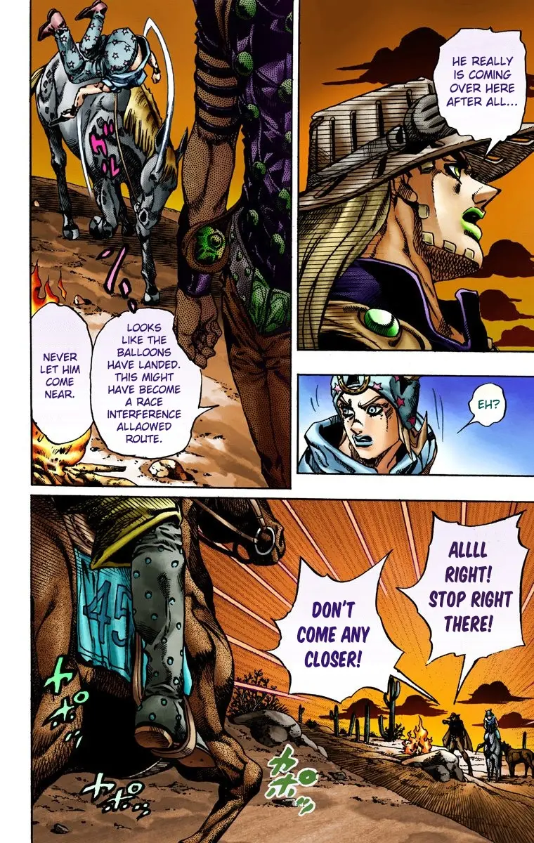 JoJo's Bizarre Adventure Steel Ball Run Colored Manga, chapter 15, page 15