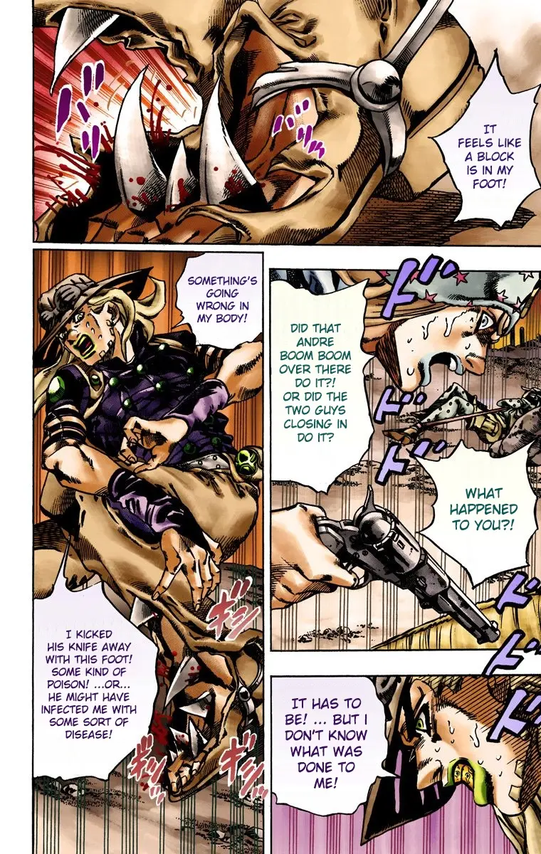 JoJo's Bizarre Adventure Steel Ball Run Colored Manga, chapter 16, page 4