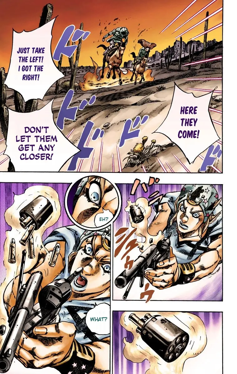 JoJo's Bizarre Adventure Steel Ball Run Colored Manga, chapter 16, page 5