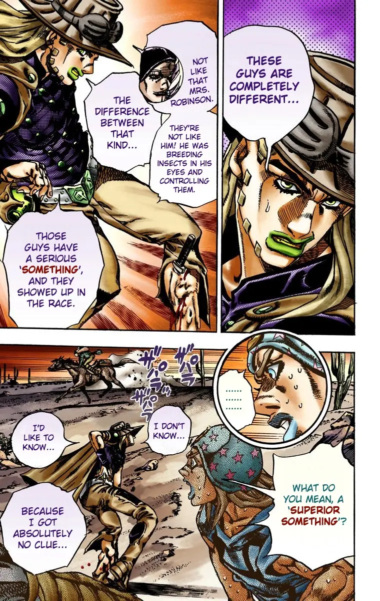 JoJo's Bizarre Adventure Steel Ball Run Colored Manga, chapter 16, page 16