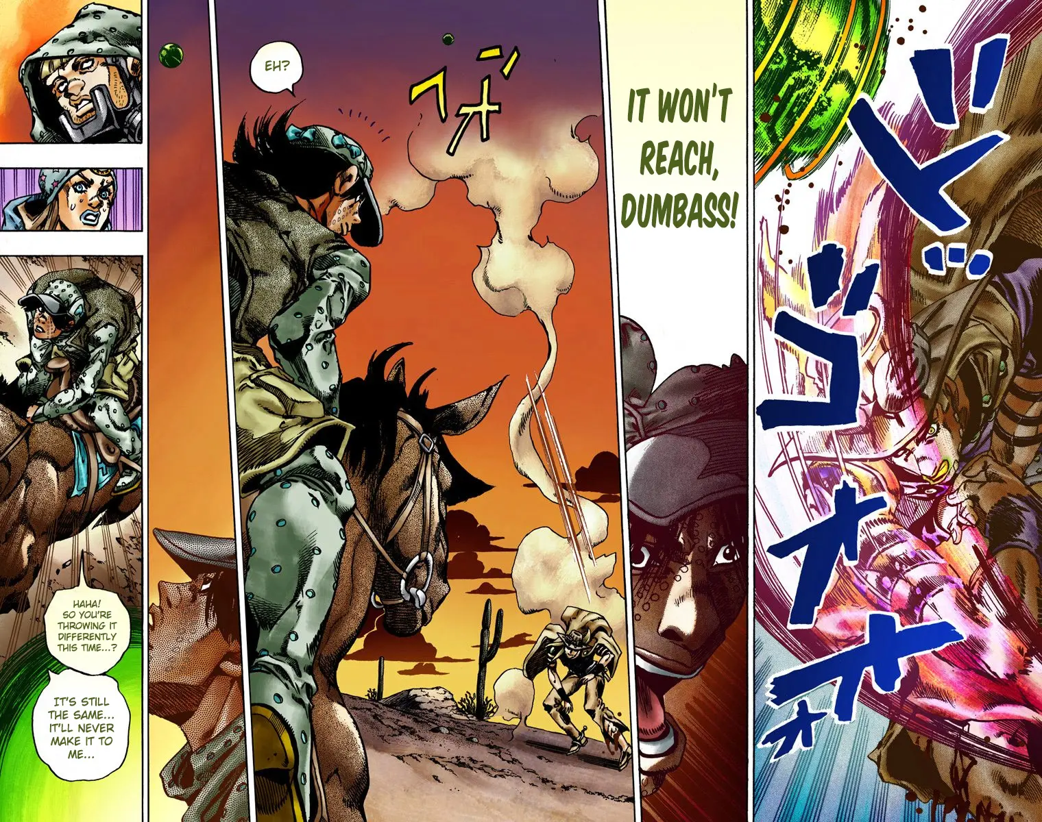 JoJo's Bizarre Adventure Steel Ball Run Colored Manga, chapter 16, page 24