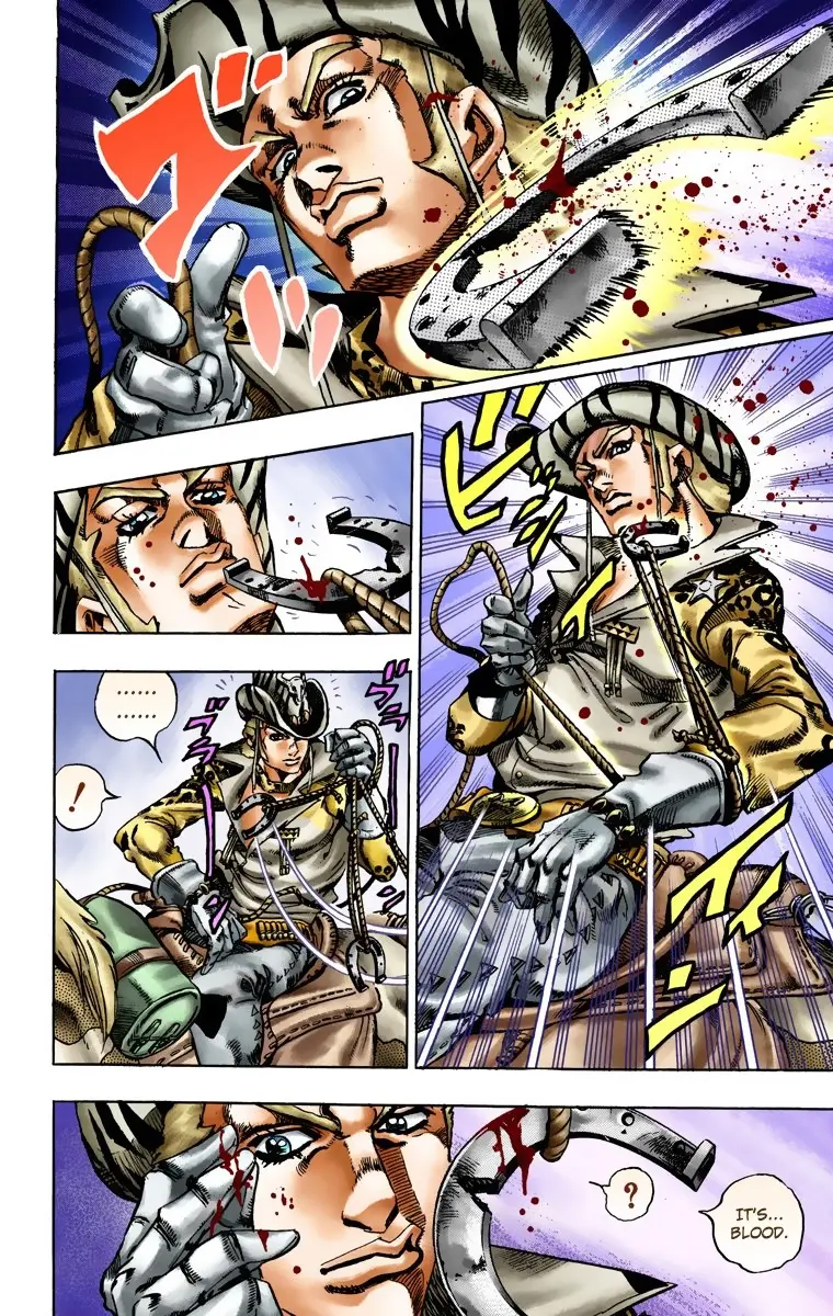 JoJo's Bizarre Adventure Steel Ball Run Colored Manga, chapter 17, page 17