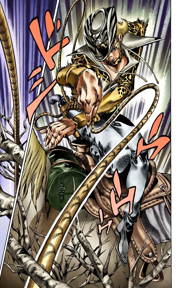 JoJo's Bizarre Adventure Steel Ball Run Colored Manga, chapter 17, page 20