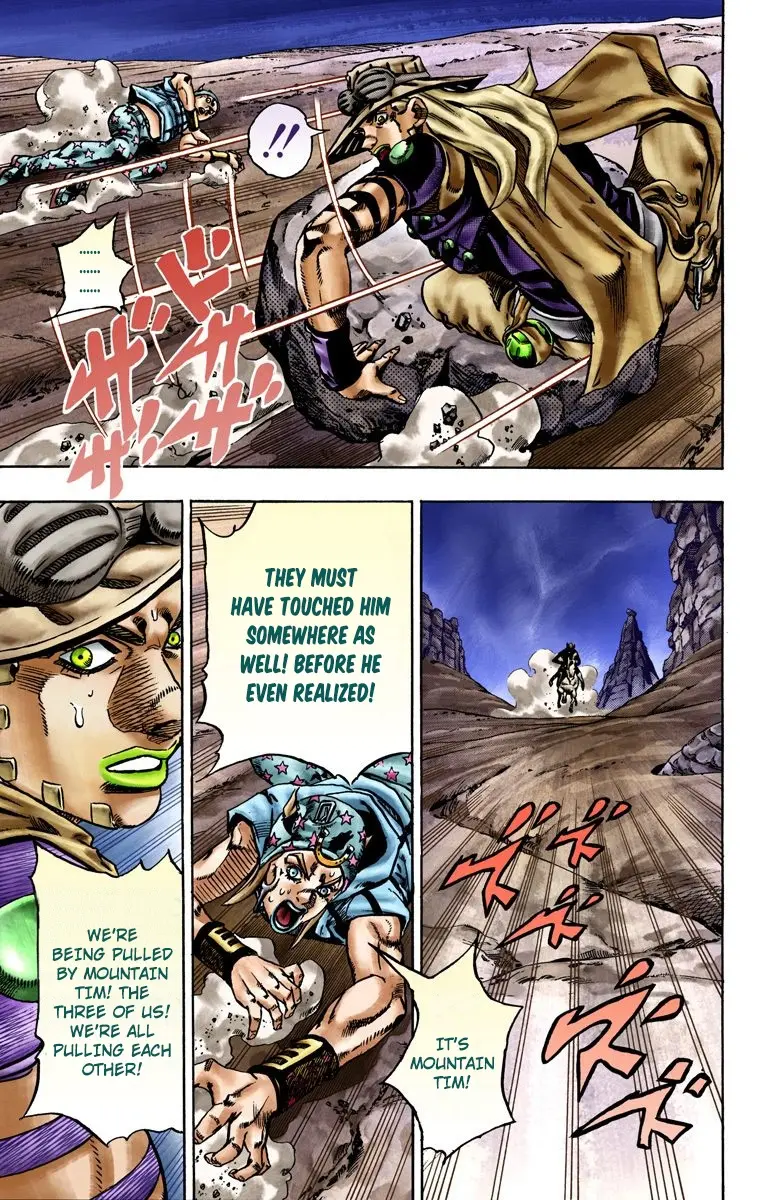 JoJo's Bizarre Adventure Steel Ball Run Colored Manga, chapter 18, page 16