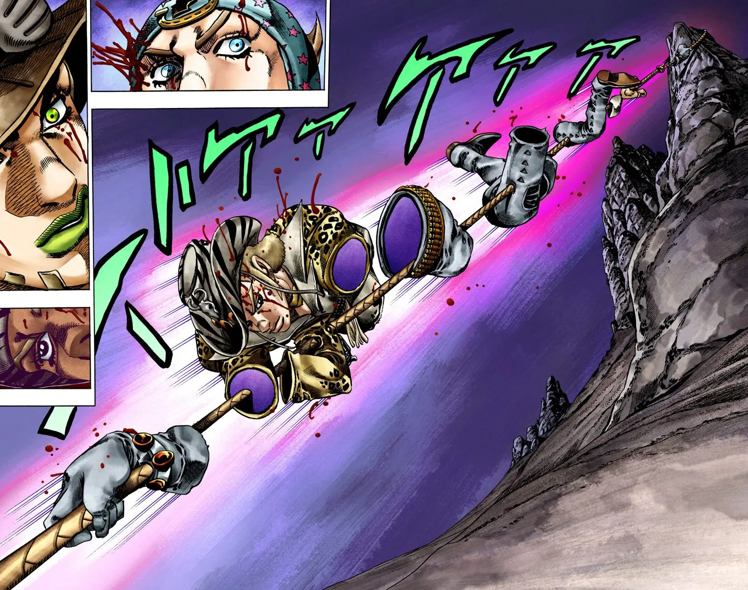 JoJo's Bizarre Adventure Steel Ball Run Colored Manga, chapter 18, page 26