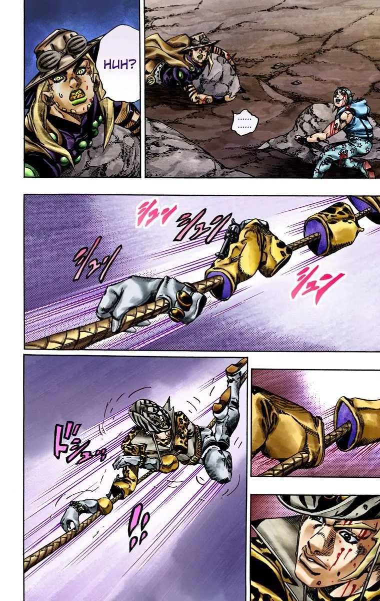 JoJo's Bizarre Adventure Steel Ball Run Colored Manga, chapter 18, page 27