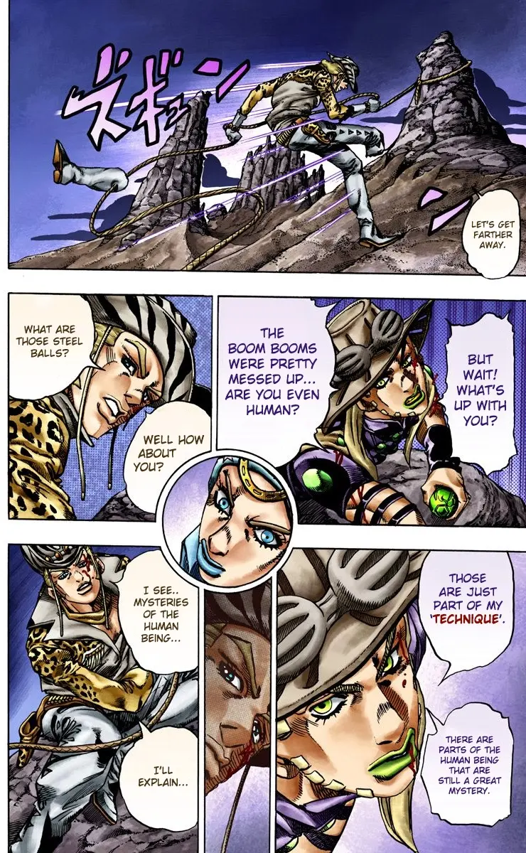 JoJo's Bizarre Adventure Steel Ball Run Colored Manga, chapter 19, page 3