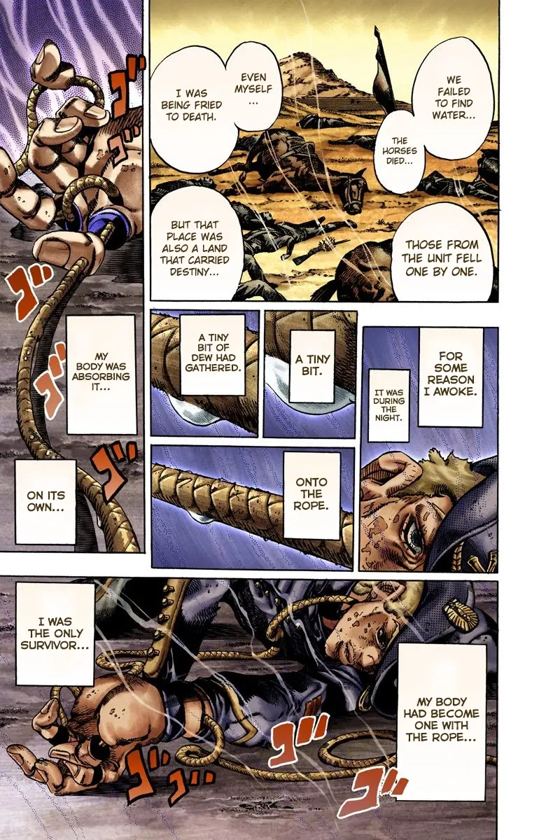 JoJo's Bizarre Adventure Steel Ball Run Colored Manga, chapter 19, page 6