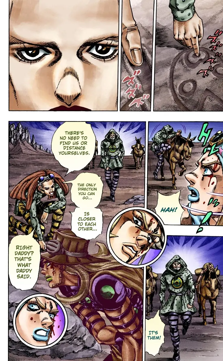JoJo's Bizarre Adventure Steel Ball Run Colored Manga, chapter 19, page 9