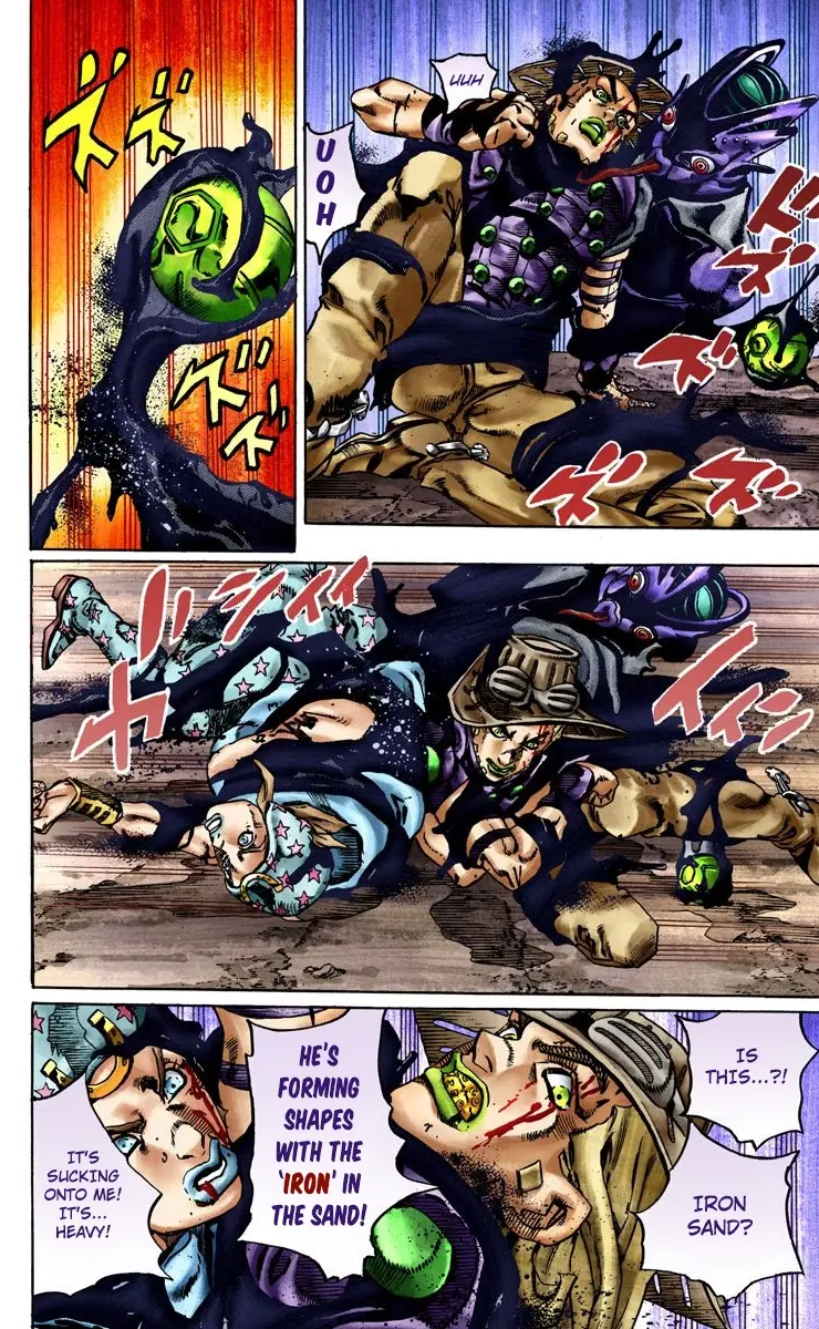 JoJo's Bizarre Adventure Steel Ball Run Colored Manga, chapter 19, page 12