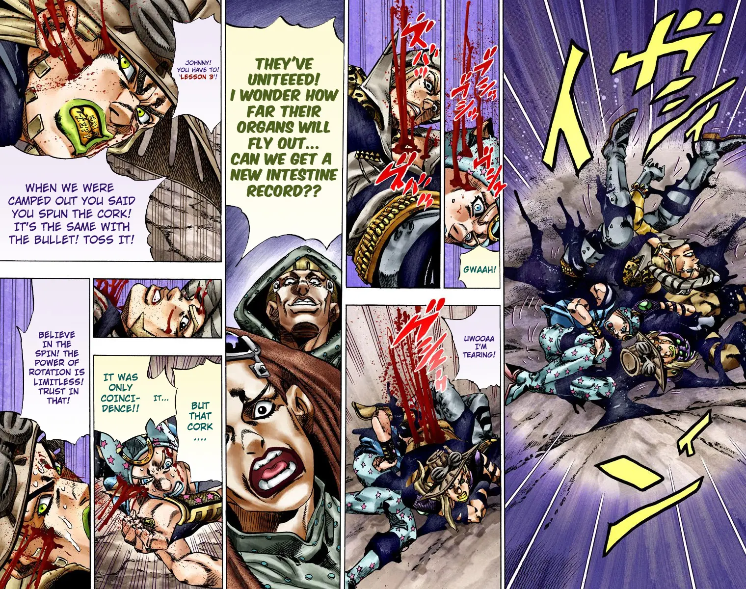 JoJo's Bizarre Adventure Steel Ball Run Colored Manga, chapter 19, page 19