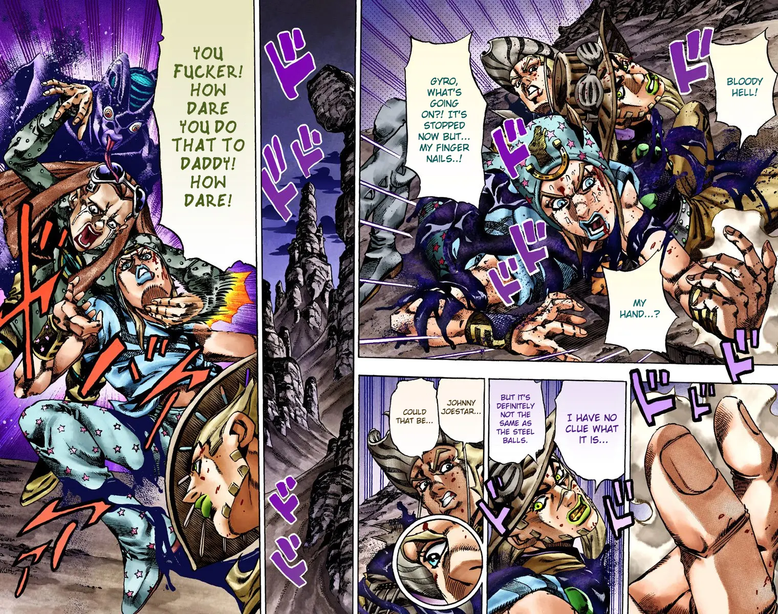 JoJo's Bizarre Adventure Steel Ball Run Colored Manga, chapter 20, page 3
