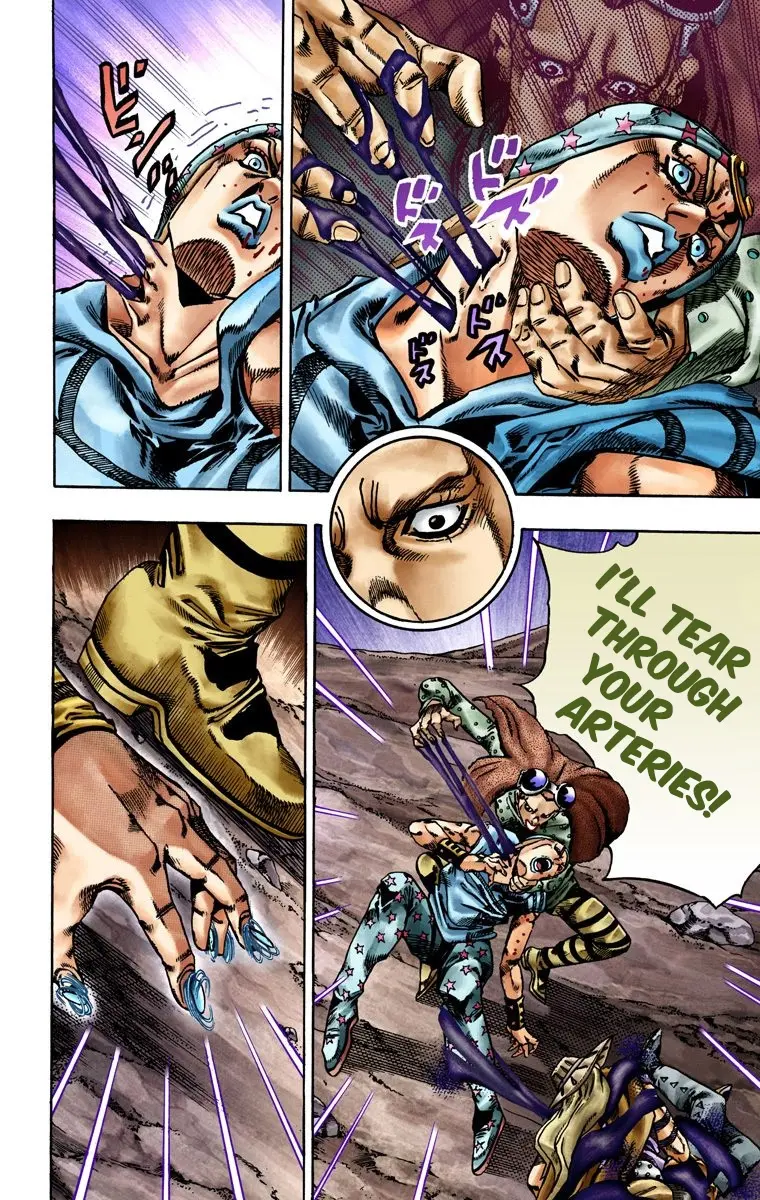 JoJo's Bizarre Adventure Steel Ball Run Colored Manga, chapter 20, page 4