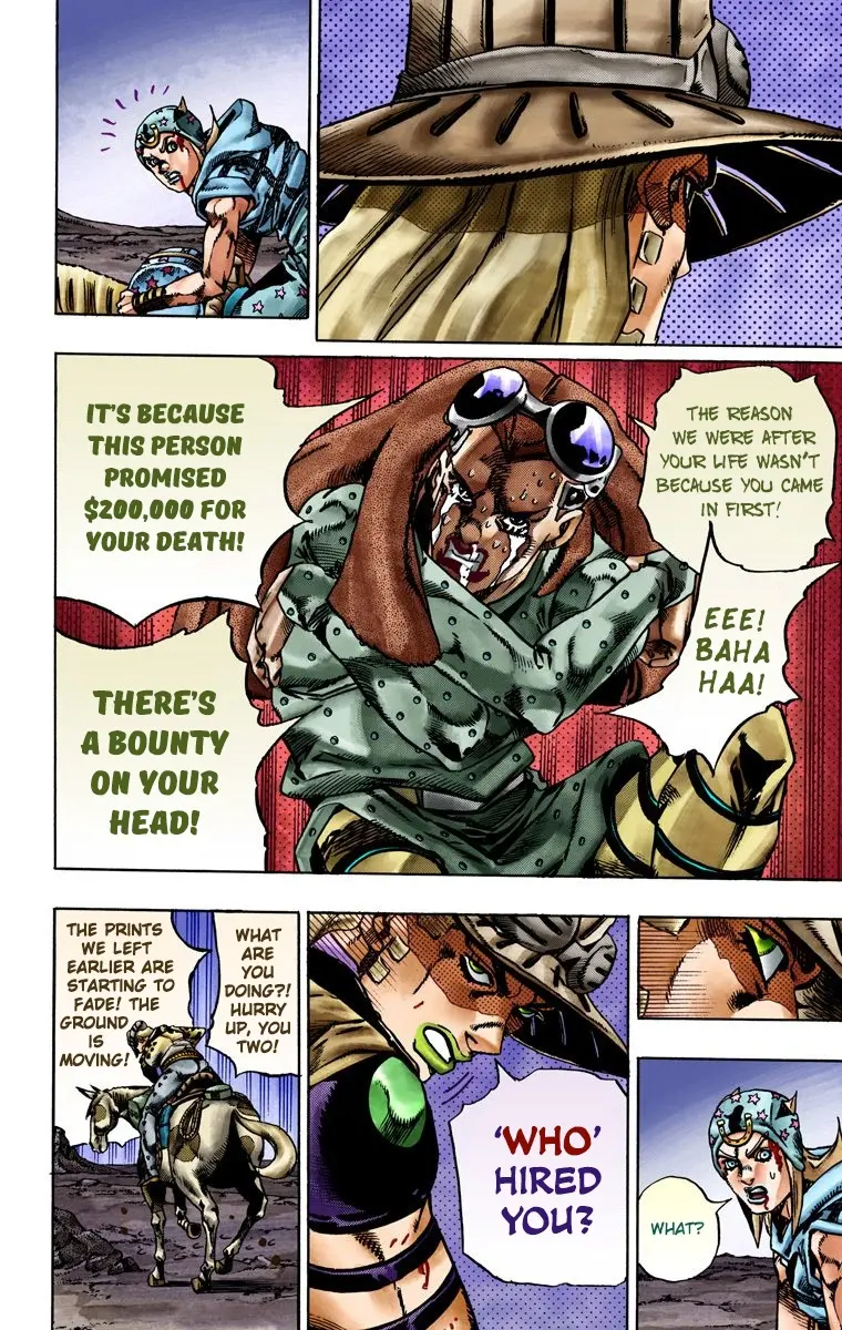 JoJo's Bizarre Adventure Steel Ball Run Colored Manga, chapter 20, page 10