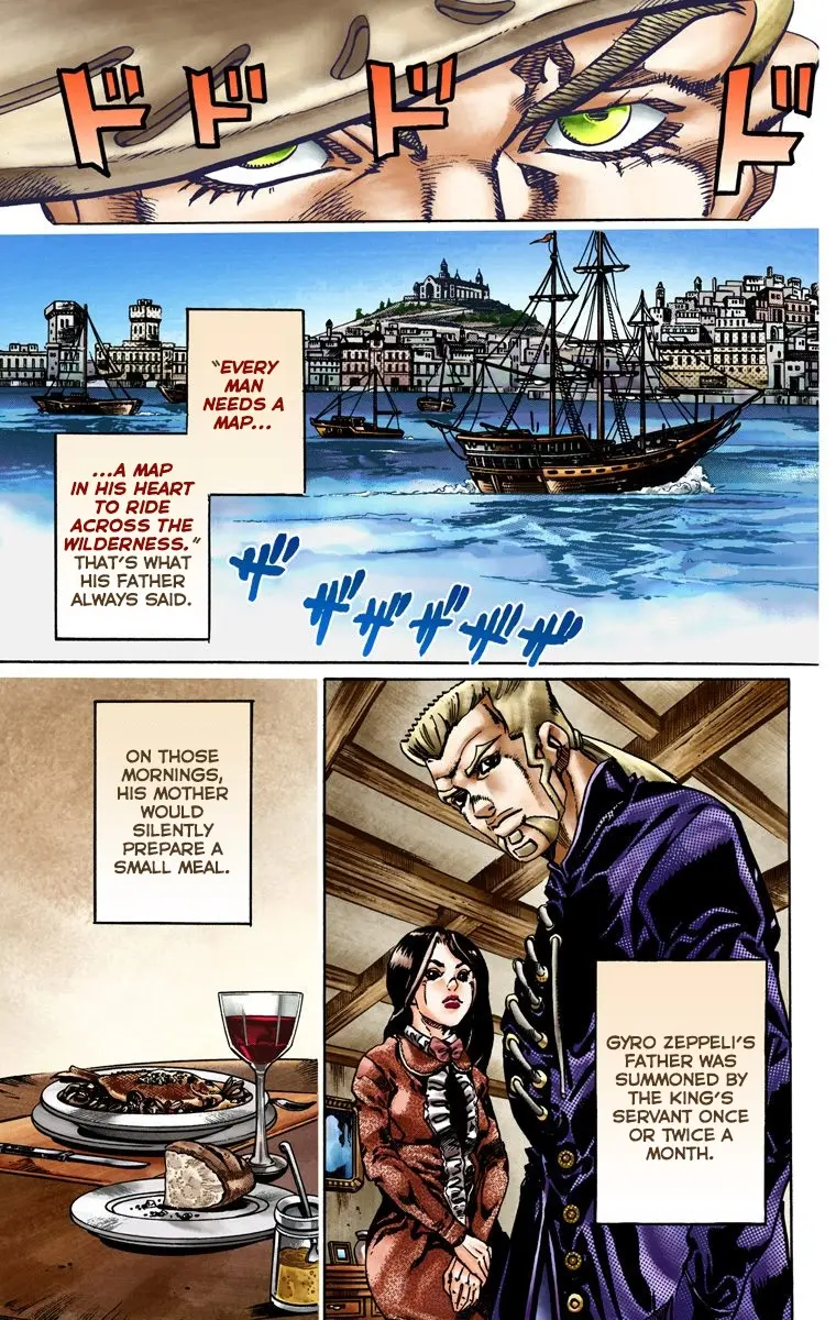 JoJo's Bizarre Adventure Steel Ball Run Colored Manga, chapter 20, page 15