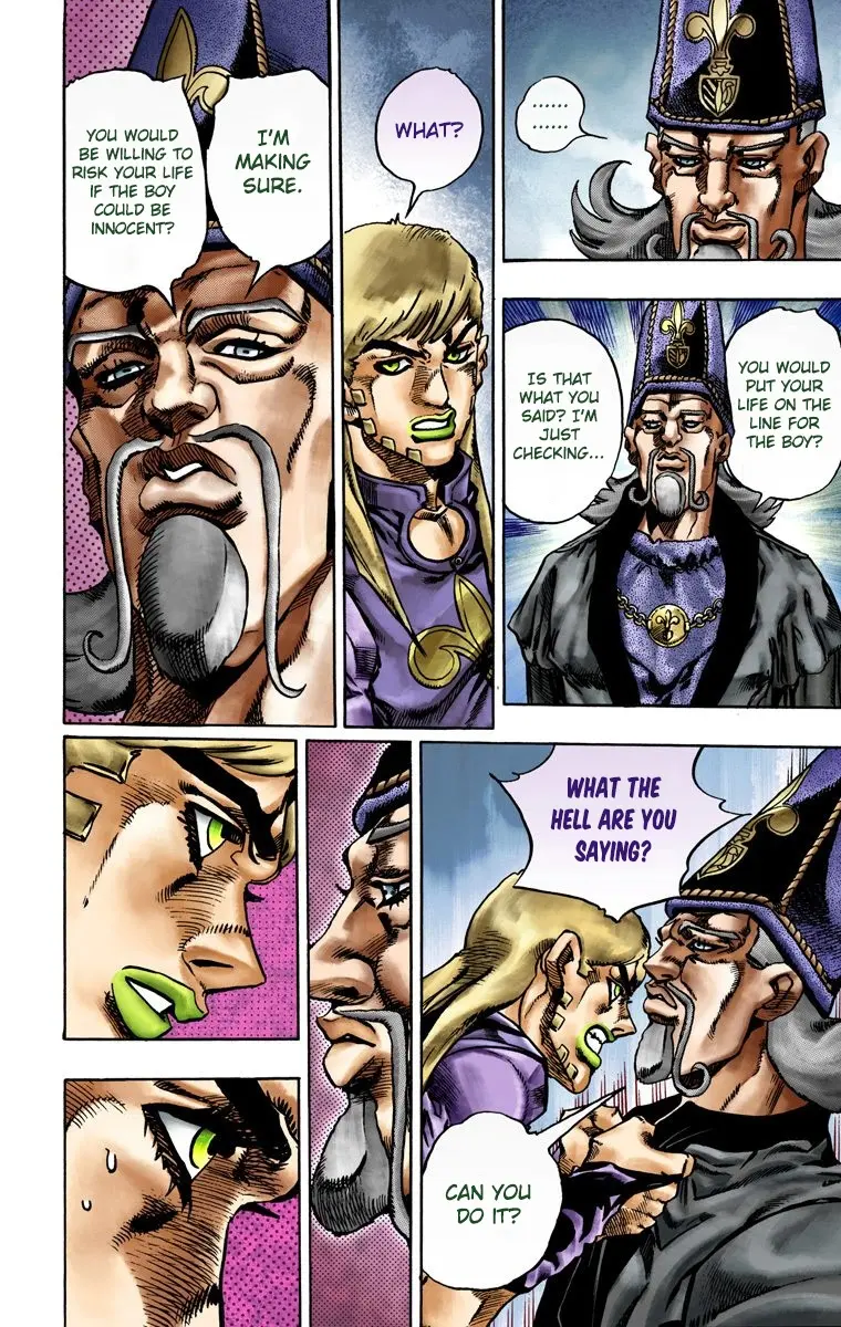 JoJo's Bizarre Adventure Steel Ball Run Colored Manga, chapter 21, page 13