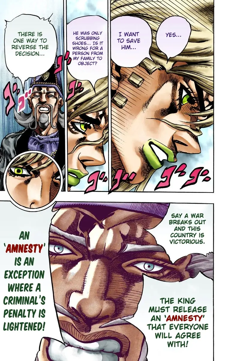 JoJo's Bizarre Adventure Steel Ball Run Colored Manga, chapter 21, page 14