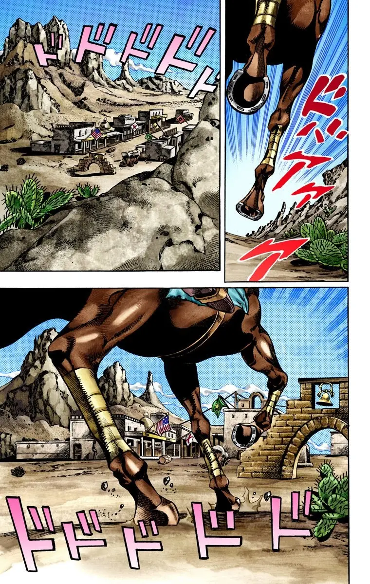 JoJo's Bizarre Adventure Steel Ball Run Colored Manga, chapter 21, page 18