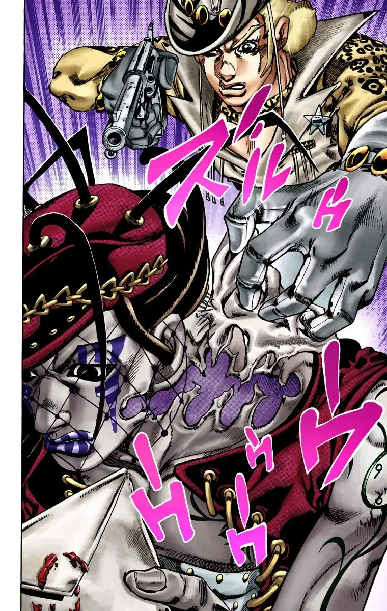 JoJo's Bizarre Adventure Steel Ball Run Colored Manga, chapter 21, page 25