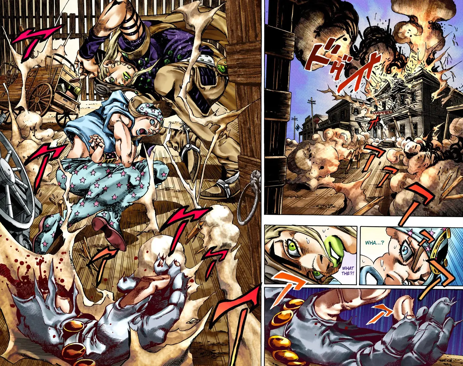 JoJo's Bizarre Adventure Steel Ball Run Colored Manga, chapter 22, page 3