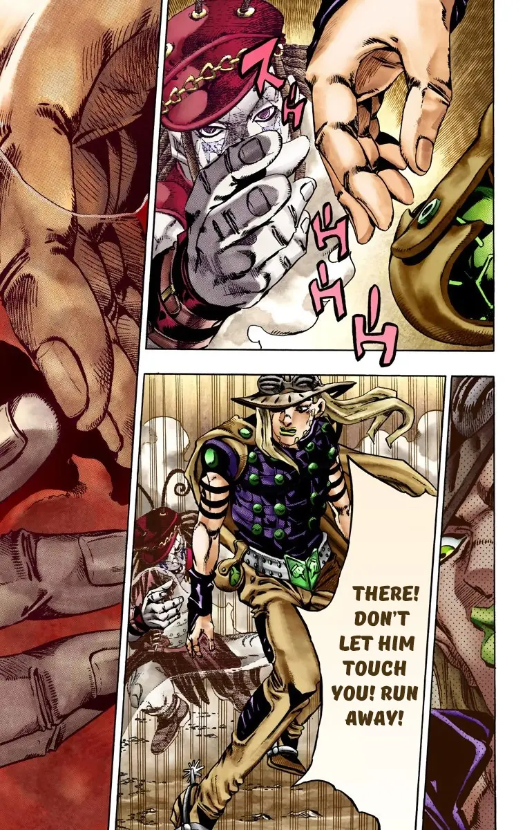 JoJo's Bizarre Adventure Steel Ball Run Colored Manga, chapter 22, page 9