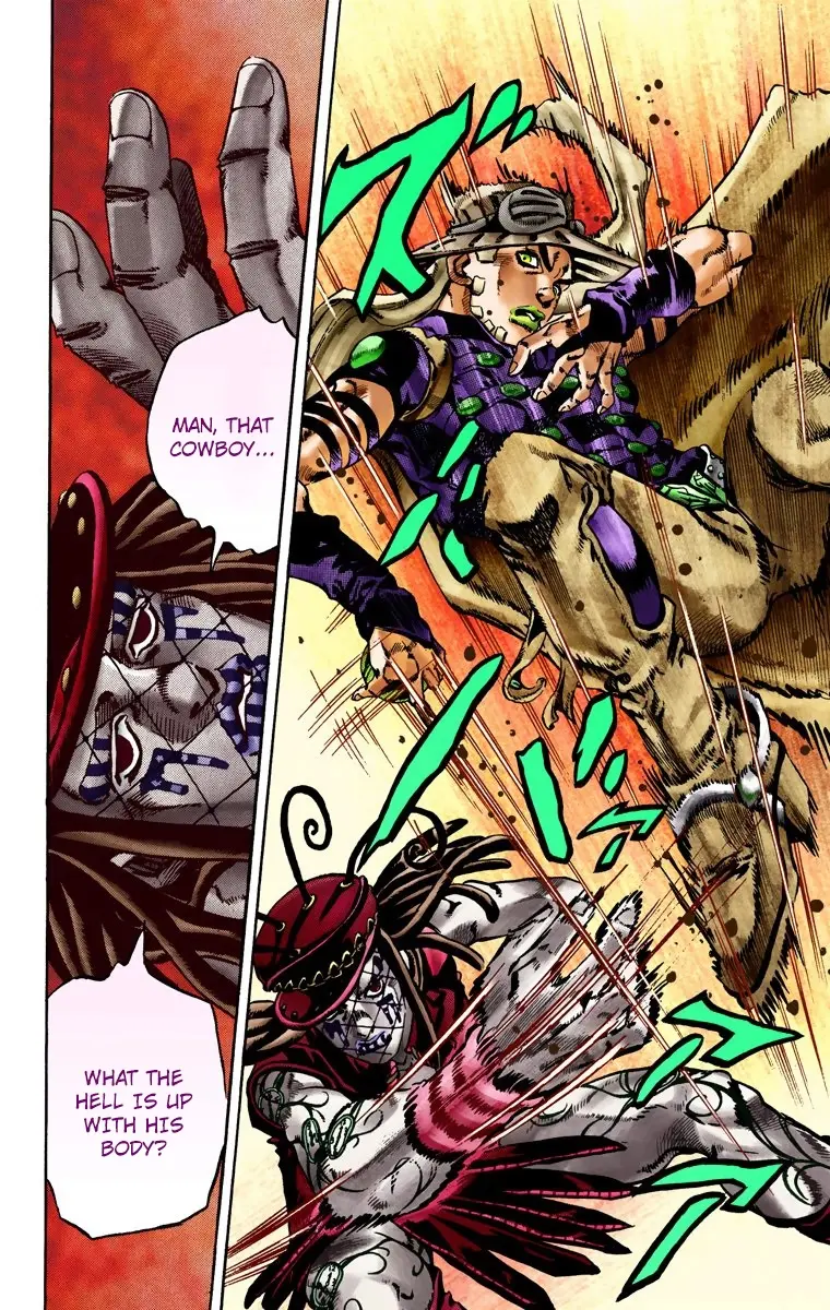 JoJo's Bizarre Adventure Steel Ball Run Colored Manga, chapter 22, page 10